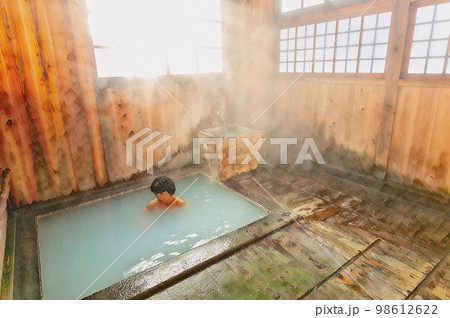 鶴の湯温泉 内湯 乳頭温泉郷 鶴の湯温泉 内湯 乳頭温泉郷 98612622