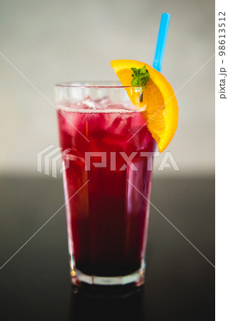 close up of a beautiful photo of a cocktail at the bar close up of a beautiful photo of a cocktail at the bar 98613512