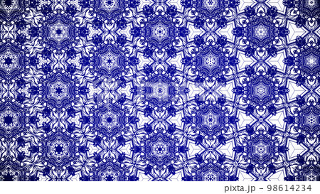 模様が万華鏡のように変化した画像 98614234