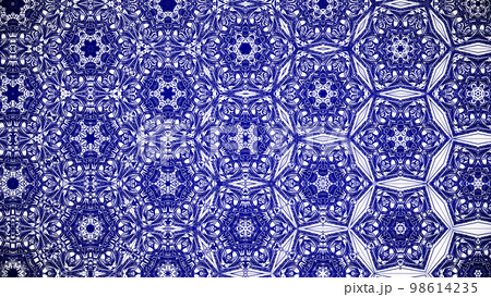 模様が万華鏡のように変化した画像 98614235
