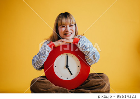 時間と女性 時間と女性 98614323