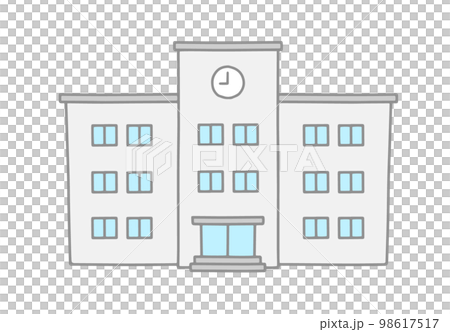 学校の校舎 98617517