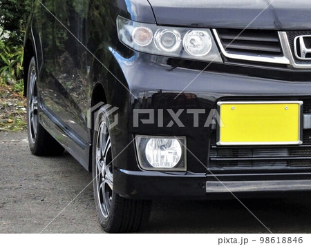 自動車イメージ　ホンダ・ゼスト・スパークのフロントマスク 98618846