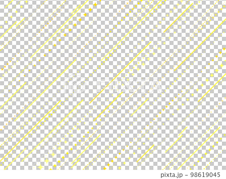 Background image transparent pop sparkling diagonal gradation yellow orange 98619045