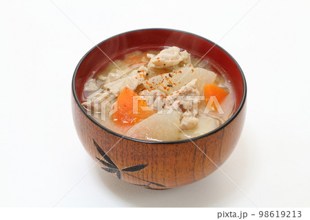 豚汁 豚汁 98619213