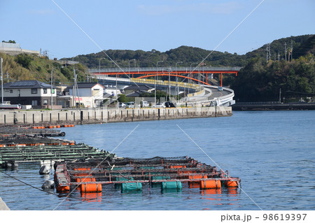 下須島ランプ橋と通天橋 下須島ランプ橋と通天橋 98619397