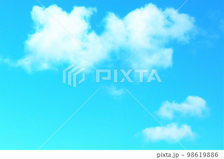 青空と白い雲 青空と白い雲 98619886