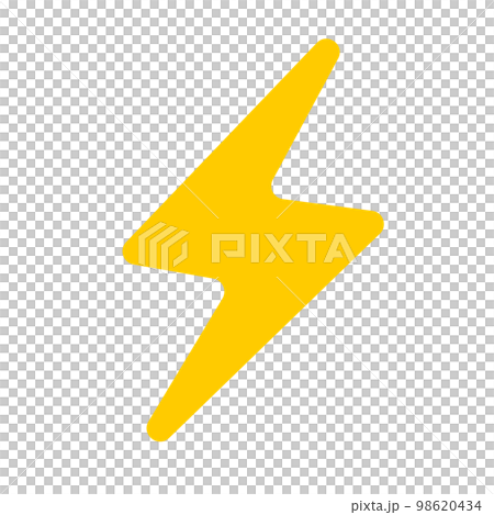 Lightning icon. energy icon. charging. vector. Lightning icon. energy icon. charging. vector. 98620434