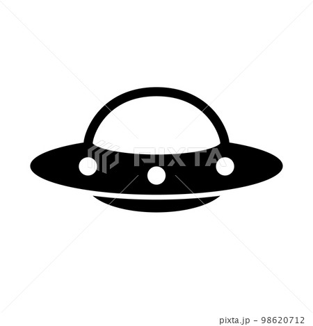 UFOや未確認飛行物体。空飛ぶ円盤。ベクター。 UFOや未確認飛行物体。空飛ぶ円盤。ベクター。 98620712
