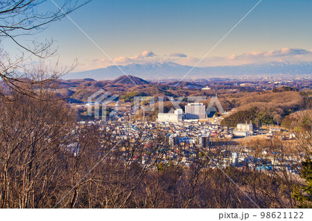 埼玉県小川町 仙元山見晴らしの丘公園からの眺め 98621122