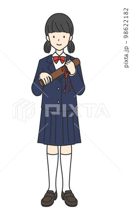 卒業生女子_全身 卒業生女子_全身 98622182