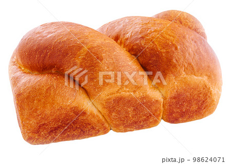 Freshly baked bread isolated on white Freshly baked bread isolated on white 98624071