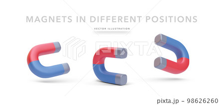 Set of 3d realistic magnets Set of 3d realistic magnets 98626260