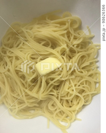 パスタを茹でたよ 98626366