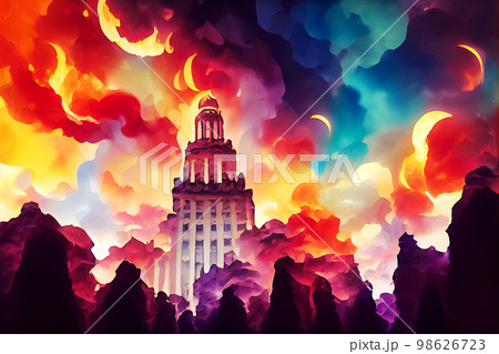Image Of Halloween Background Illustration Image Of Halloween Background Illustration 98626723