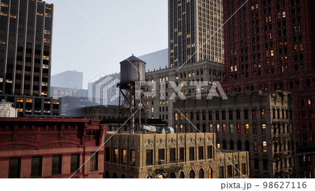 new york water tower tank detail 98627116