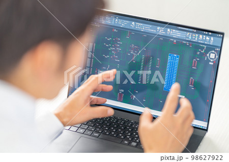 半導体回路図　設計 98627922