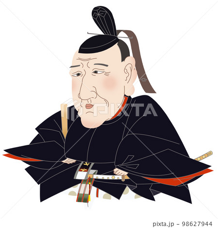 徳川家重 肖像画 デフォルメ 徳川家重 肖像画 デフォルメ 98627944