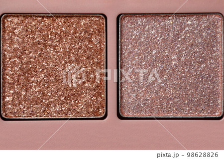 Mica glitter eyeshadow macro photo 98628826