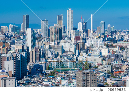 東京都市風景・池袋方面 98629628