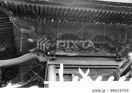 玉島の町並み　羽黒神社　岡山県倉敷市 98629704