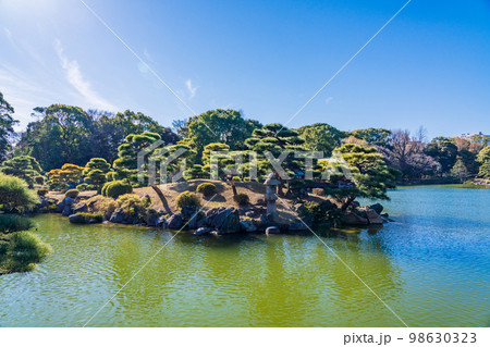 （東京都）清澄庭園　冬 98630323