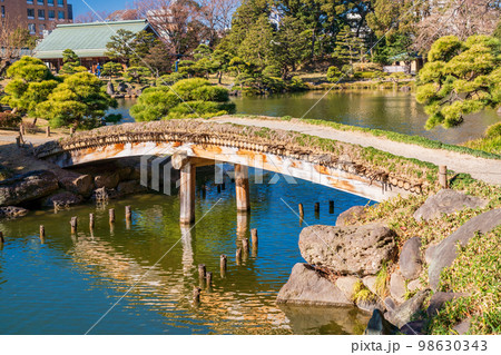 （東京都）清澄庭園　冬 98630343