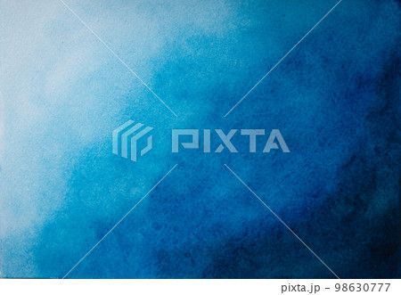 Blue gradient abstract watercolor background for texture backgrounds and web banners design 98630777