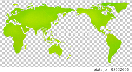 hand drawn world map painted in watercolor 98632606