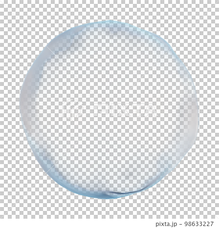 透過した丸い氷 透過した丸い氷 98633227