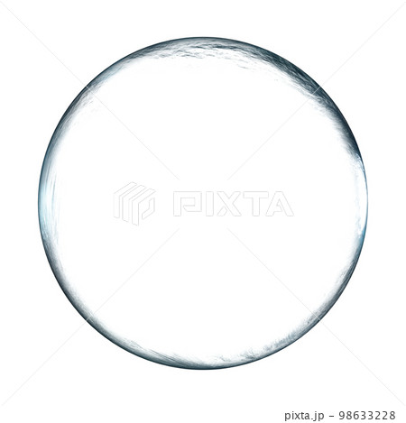 透過した丸い氷 98633228