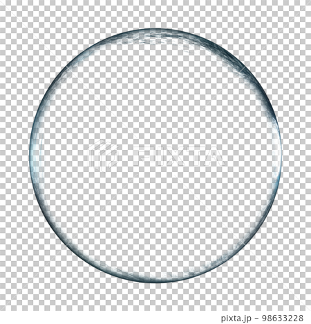 transparent round ice 98633228