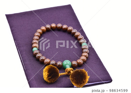 数珠と袱紗 98634599