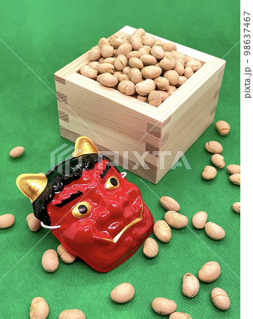 節分・豆まき 98637467