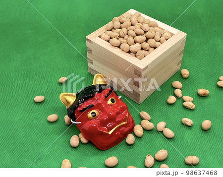 節分・豆まき 98637468