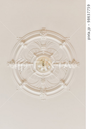 a ceiling light in a room with white walls and ceiling lights on the ceiling, there is an overhead view a ceiling light in a room with white walls and ceiling lights on the ceiling, there is an overhead view 98637759