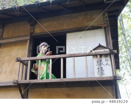 上州新田郡　三日月村　旅籠屋 98639229