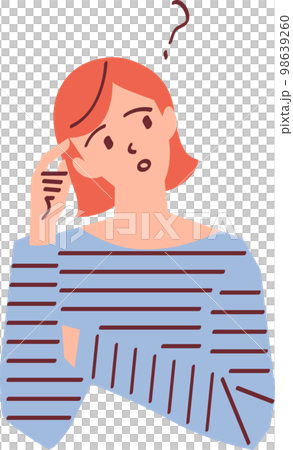 懷疑一個女人的插圖 98639260