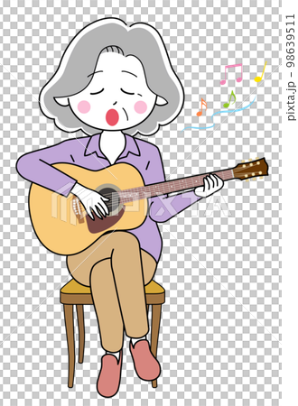 彈吉他的女人 彈吉他的女人 98639511