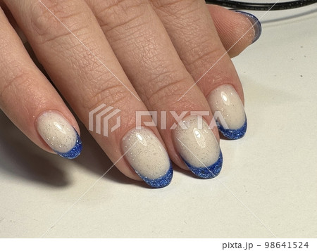 Nail Polish. Art Manicure. Colored Nail Polish. Beauty hands. Nail Polish. Art Manicure. Colored Nail Polish. Beauty hands. 98641524