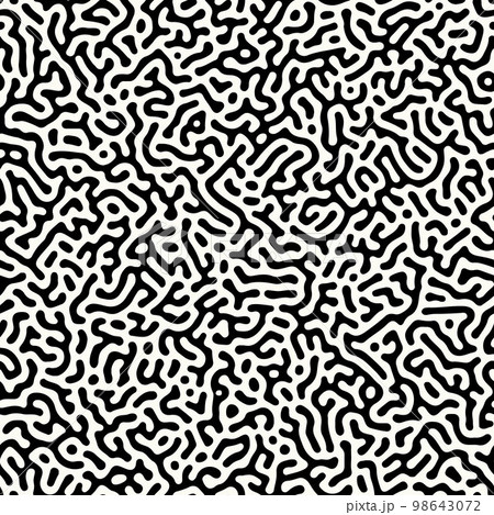 Abstract organic background, natural maze labyrinth, reaction diffusion pattern, black and white organic shapes Abstract organic background, natural maze labyrinth, reaction diffusion pattern, black and white organic shapes 98643072