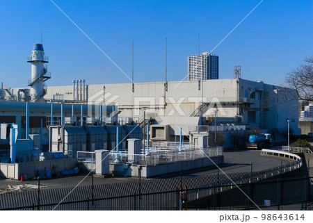 東京都葛飾区金町浄水場2023年1月 98643614