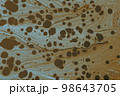Abstract marble pattern texture. Traditional art of Ebru marbling 98643705