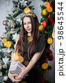 Portrait of a charming woman 98645544