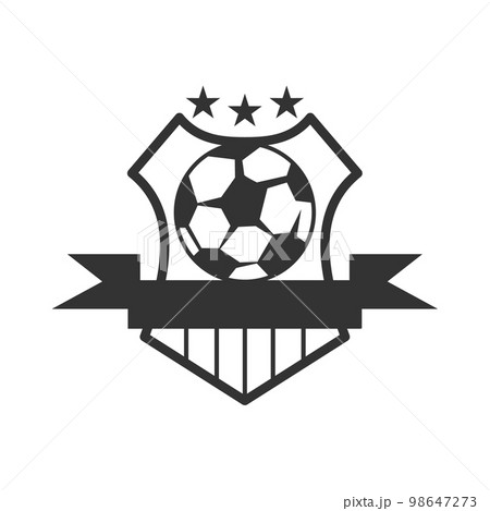 soccer football logo template Icon Illustration Brand Identity.Isolated and flat illustration. Vector graphic 98647273