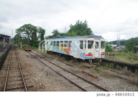 長良川鉄道 美濃市駅 構内廃車 98650915