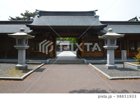 氣比神宮の「神門」（福井県敦賀市曙町11-68） 98651933