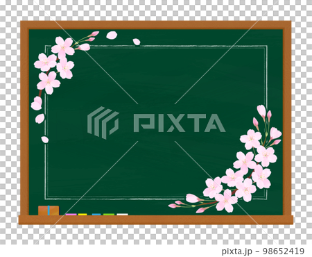 Blackboard Sakura Sakura 入學 畢業 入學 畢業 98652419