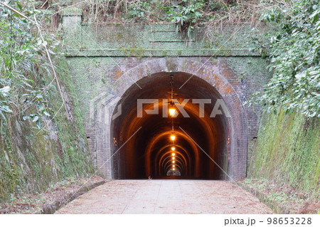宇津ノ谷トンネル(明治のトンネル) 宇津ノ谷トンネル(明治のトンネル) 98653228