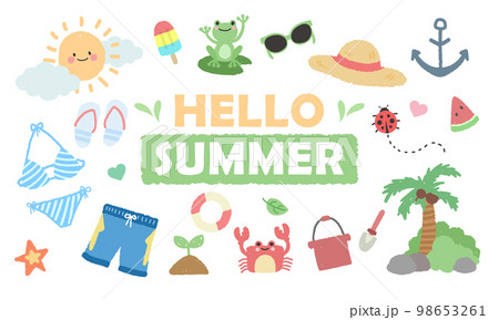 サマータイム 夏季 季節 98653261